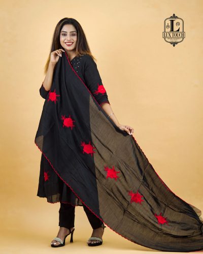 STYLISH BLACK ANARKALI